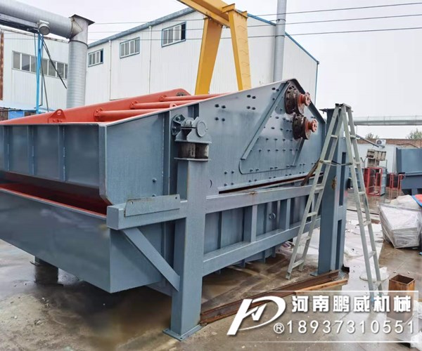 振動脫水篩不出料兩邊擺動大是不是電機頻率不一樣？