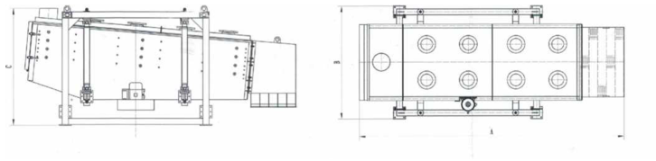 石英砂搖擺篩機