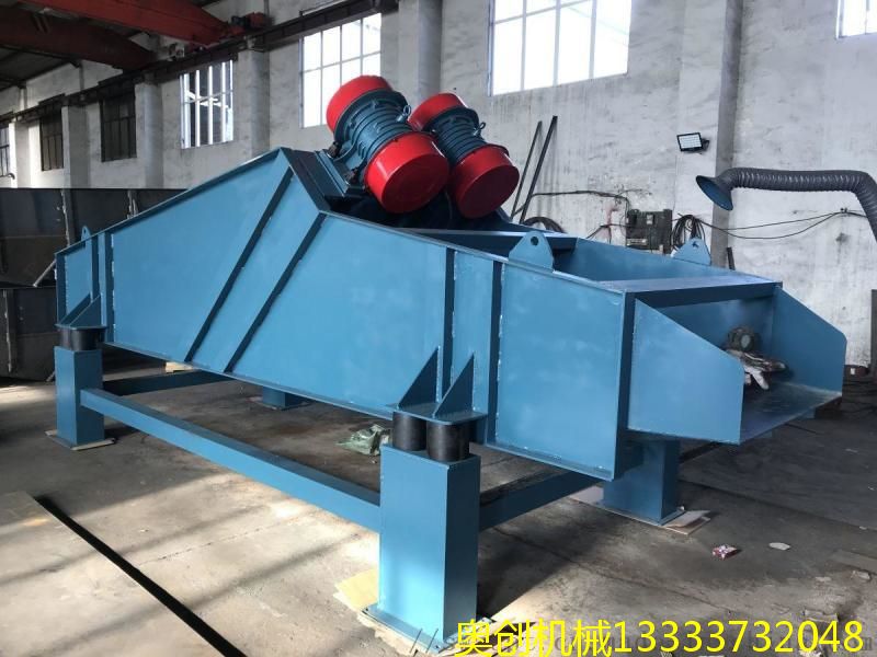 直線脫水篩不走料怎么解決？